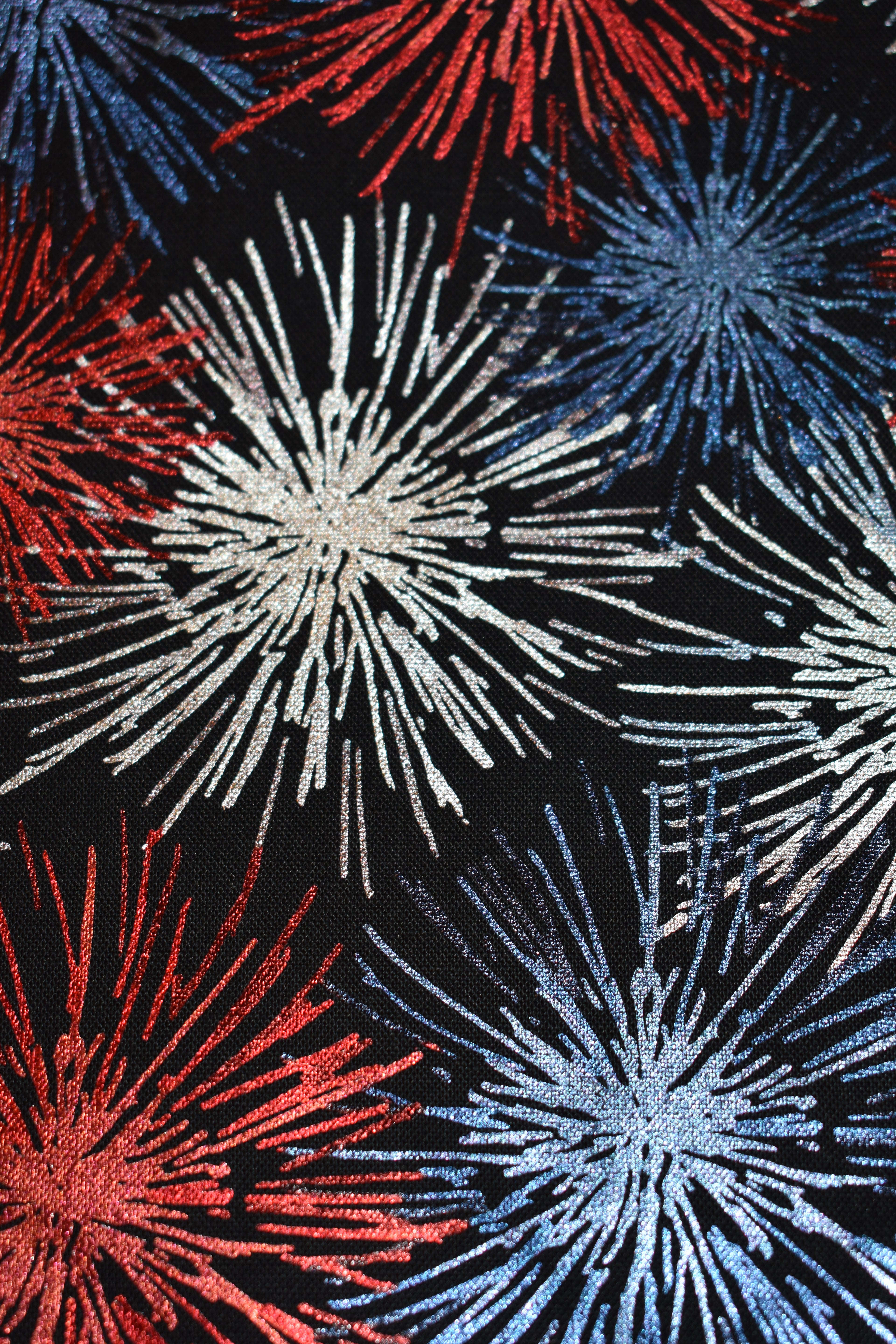 Patriotic Fireworks Bandana