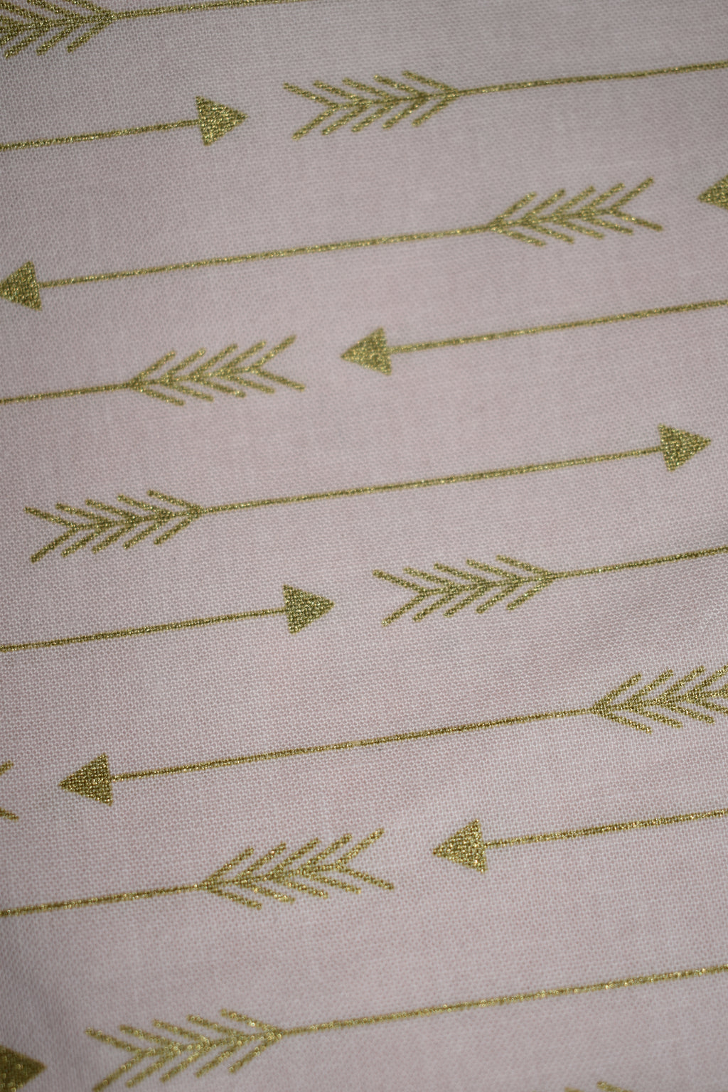 Pink & Gold Arrows Bandana