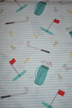 Golf Club Stripes Bandana