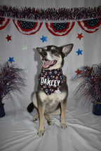 Paw Print Flag Bandana