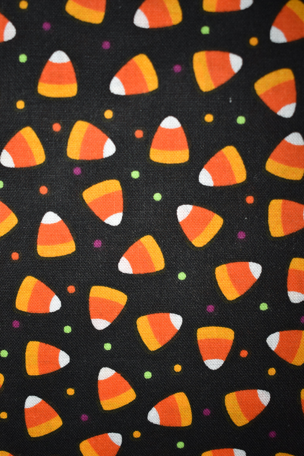 Candy Corn Polka Dot Bandana