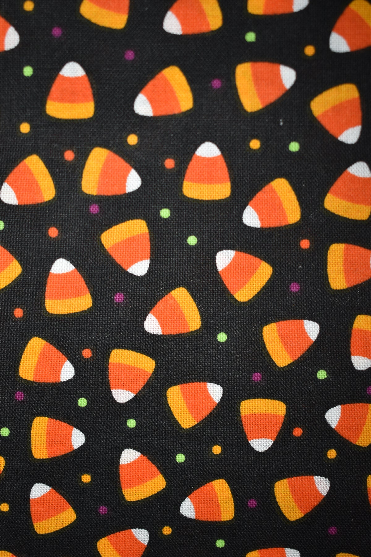 Candy Corn Polka Dot Bandana