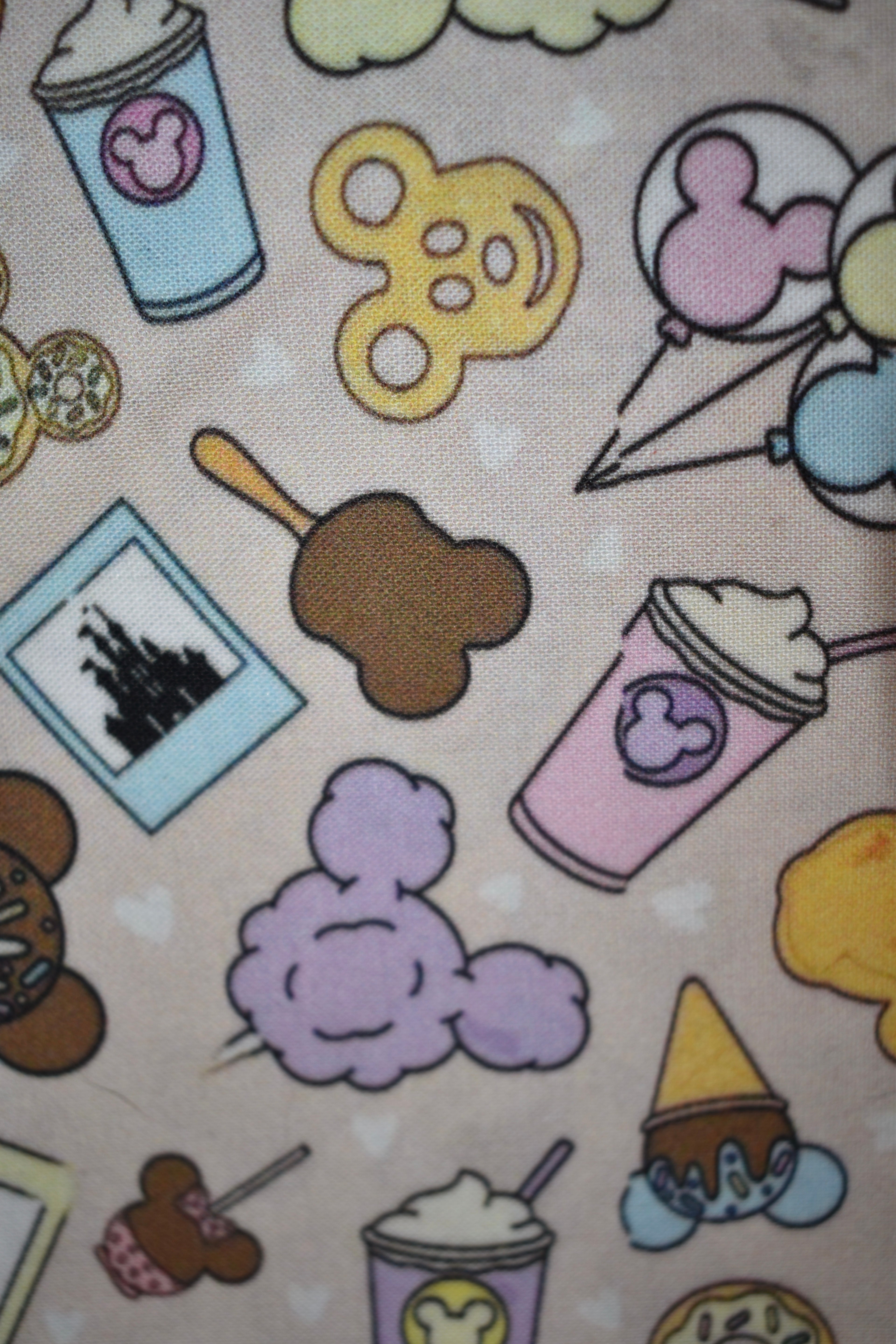 Mouse Park Snacks Bandana