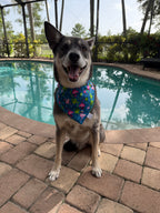 Palm Tree Flamingos Bandana