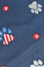 Patriotic Paw Prints Bandana