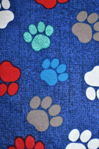 Colorful Paw Prints Bandana
