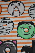Halloween Stripe Donuts Bandana