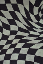 Wavy Checkerboard Bandana