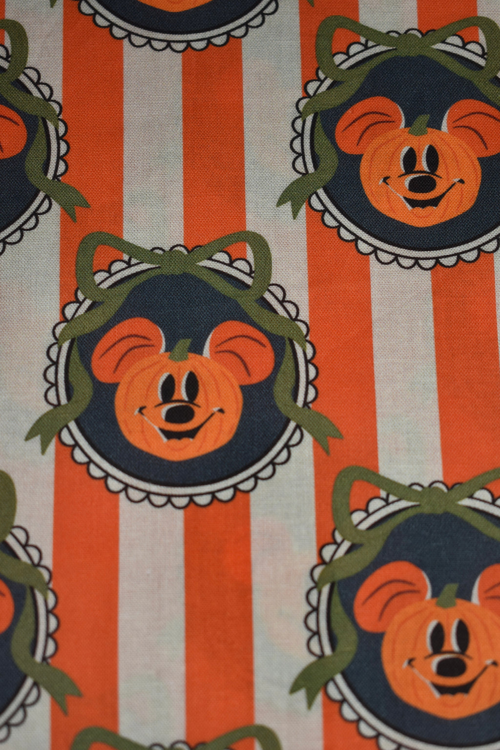 Mouse Pumpkin Stripes Bandana