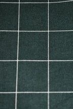 Forest Green Grid Plaid Bandana