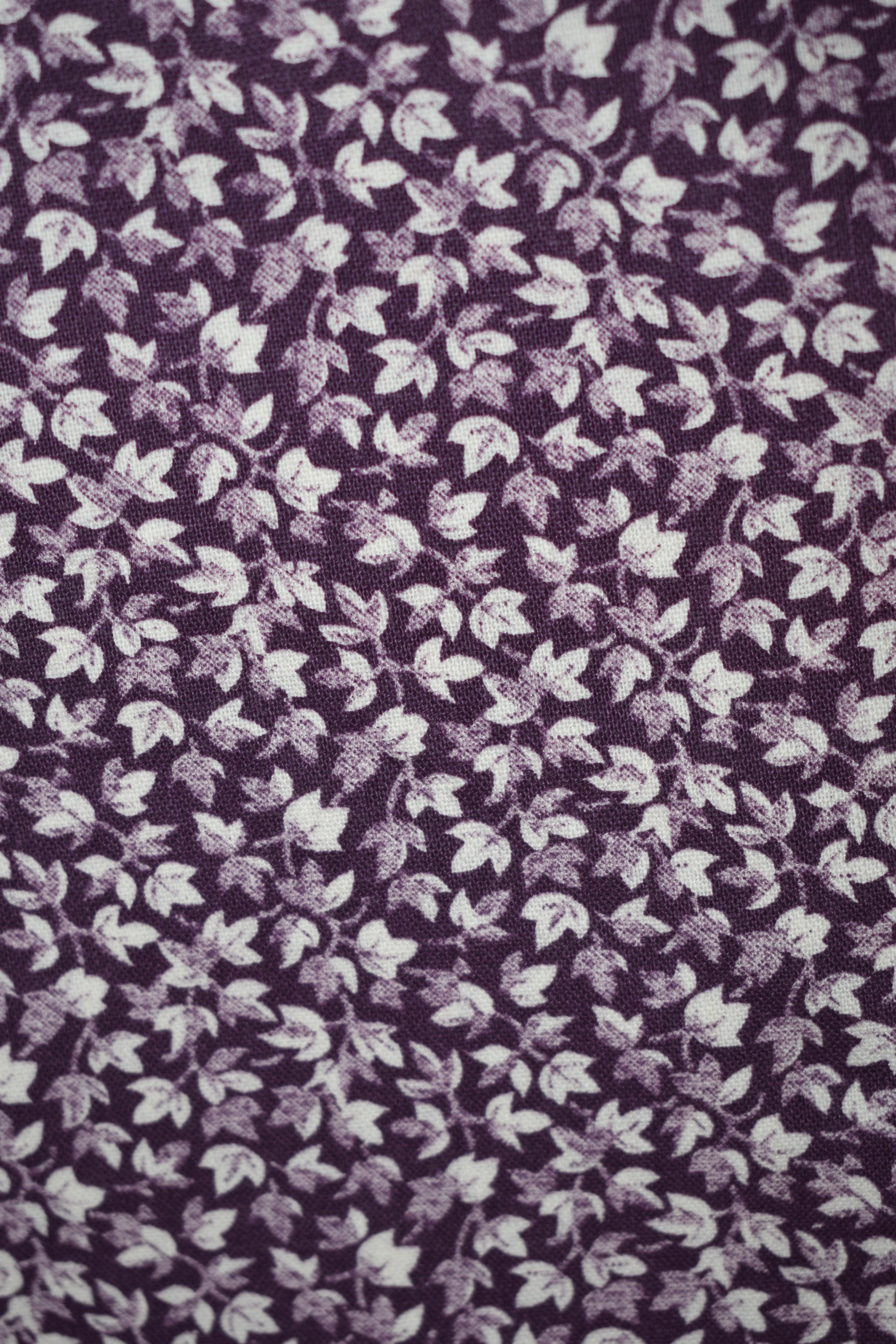 Purple Leaves Bandana