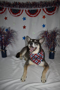 Patriotic Plaid Bandana