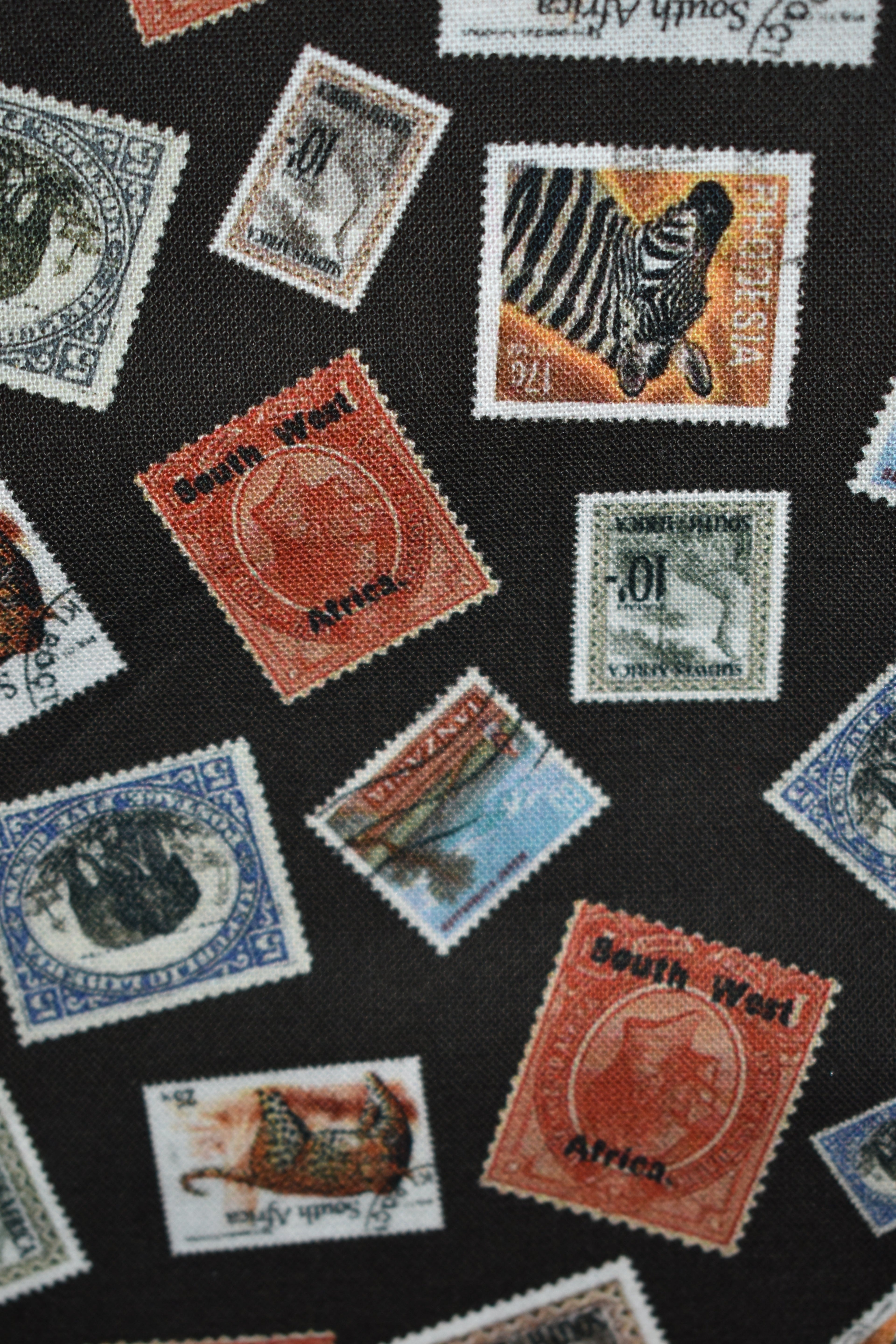 Safari Stamps Bandana