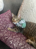 Green Monstera Leaves Bandana