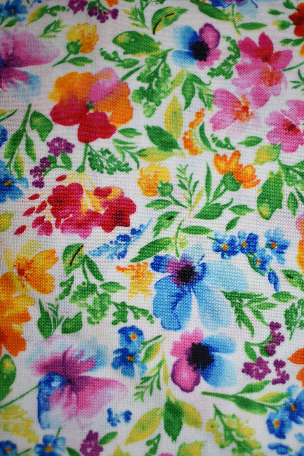 Colorful Floral Bandana