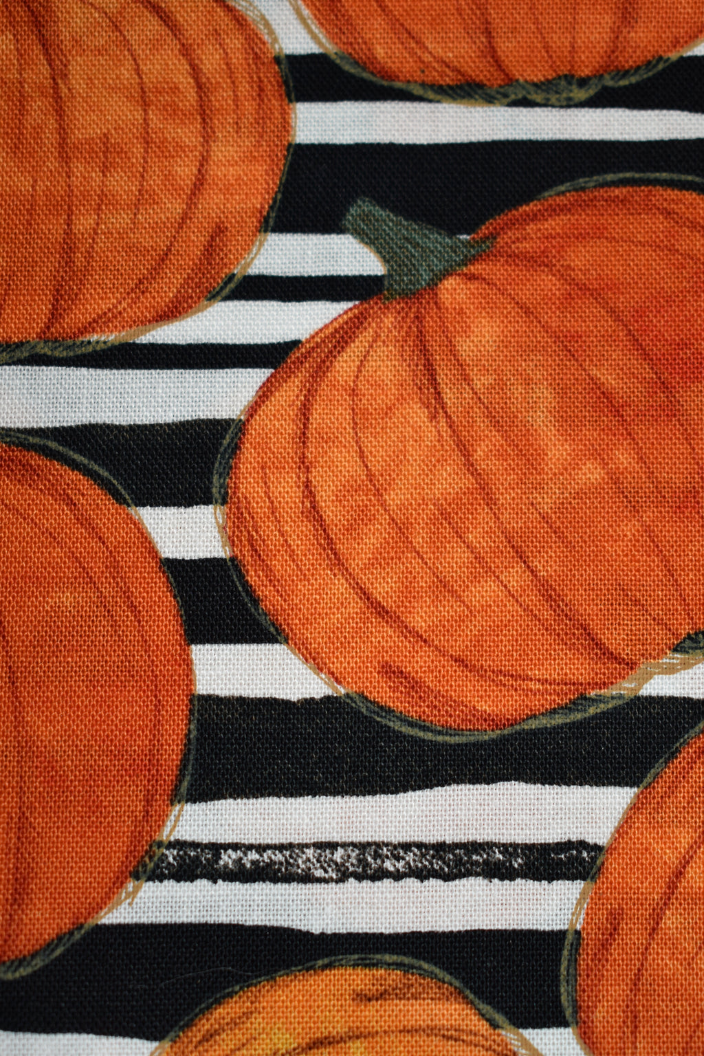 Pumpkin Stripes Bandana