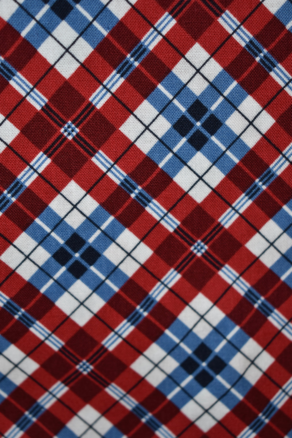 Patriotic Plaid Bandana