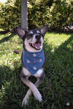 Patriotic Paw Prints Bandana